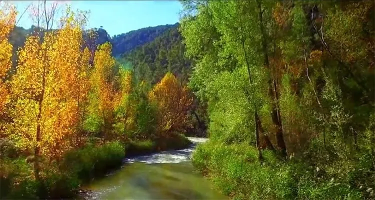 Camper por la comarca del Alto Turia en Valencia · ruta de montaña en furgoneta camper