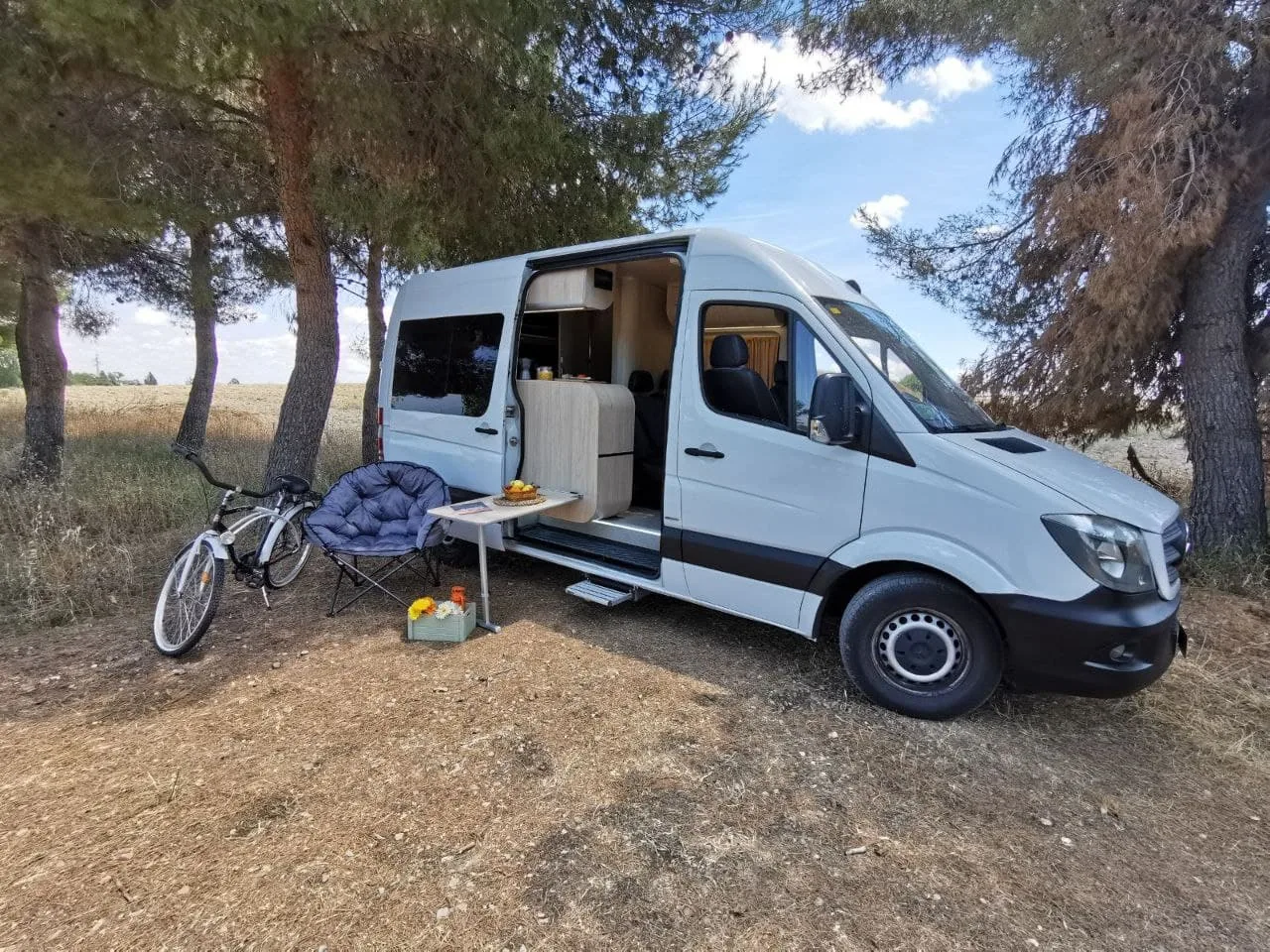 Mercedes-Benz Sprinter (2020–2023) · Furgoneta camper que estuvo en la flota de Alquicamper entre 2020 y 2023