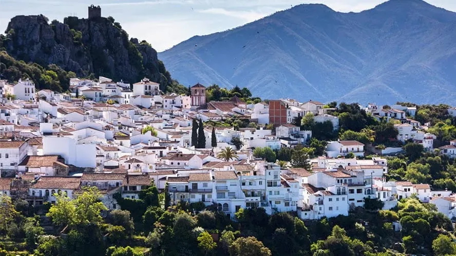 Camper por los Pueblos Blancos de Cádiz y Málaga · ruta en furgoneta camper por Andalucía